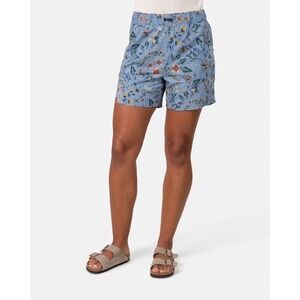 NWT Kari Traa Ane Shorts in Iris Floral Print Size Large Outdoor Camping Hiking